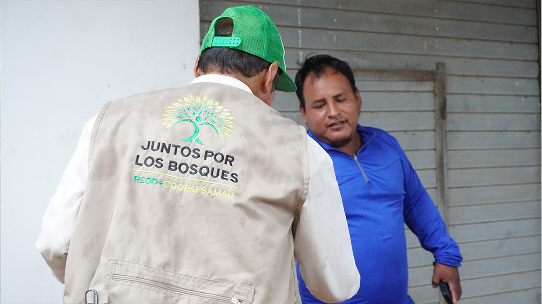 Proyecto REDD+ Juntos por los Bosques impulsa talleres técnicos para agricultores y concesionarios en localidad de Alegría