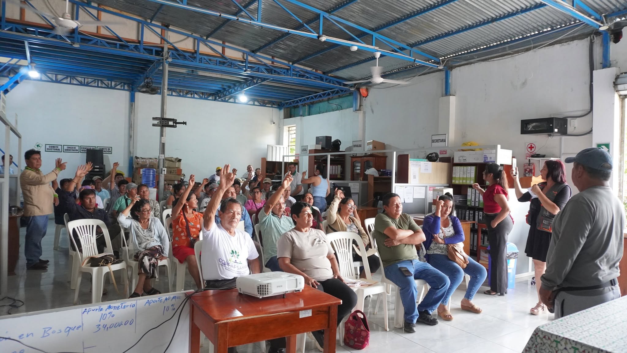 COOPAFSAMAD realizó las Elecciones de los Tercios en Asamblea General Extraordinaria